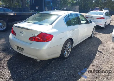 2007 Infiniti G35 Journey из США, поврежденный, VIN JNKBV61E27M709375